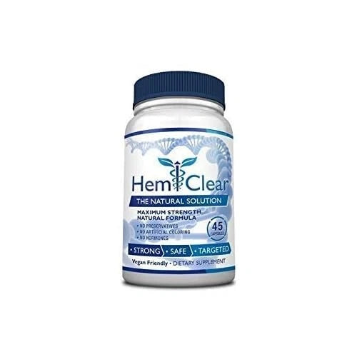 Hem Clear for Hemorrhoid Relief (HemClear) 45 Capsules