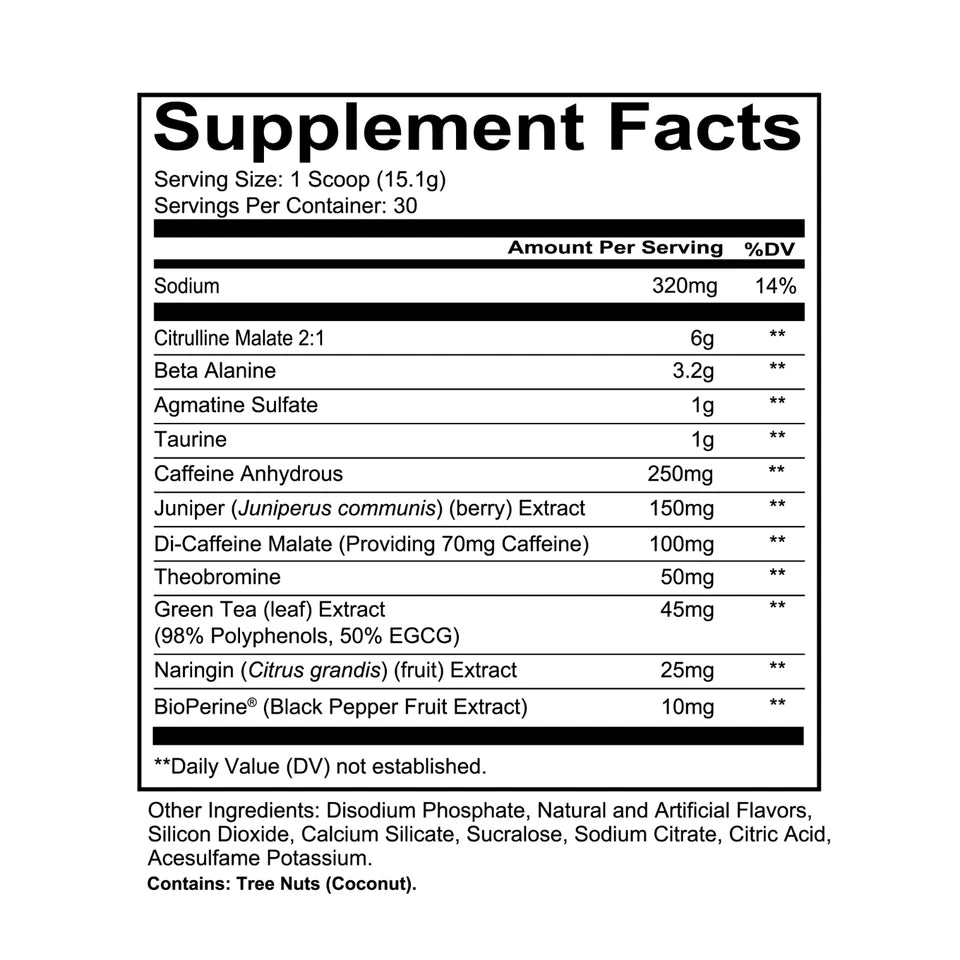 Redcon1 Total War Preworkout 30 Servings