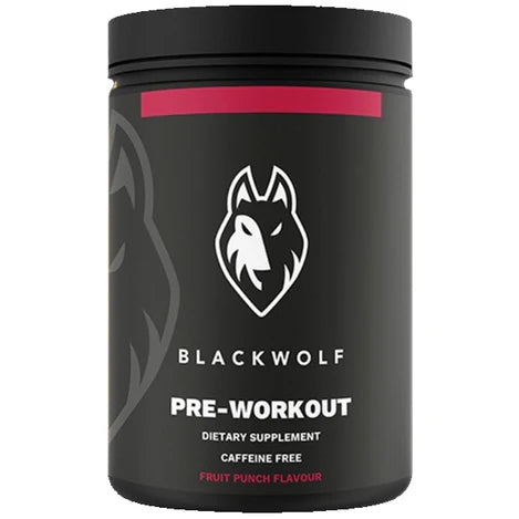 BlackWolf Pre-Workout Caffeine Free 22 Servings