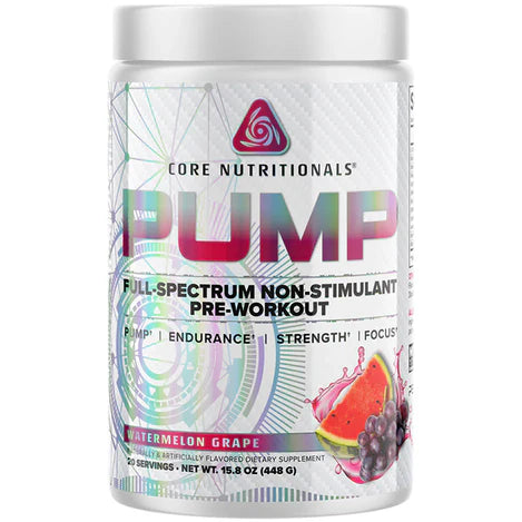 Core Nutritionals Pump Pre-Workout 40/20 Servings
